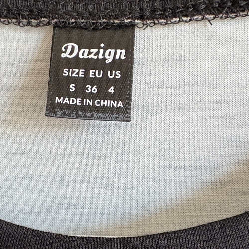 Stylish Multicolor Striped Women's Jersey Top by Dazign with Shoulder Buttons - Picture 6 of 6